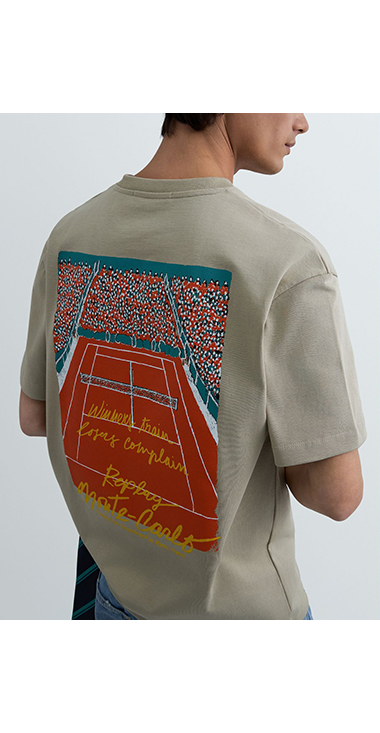 REPLAY &times; Monte Carlo Country Club オーバーサイズ Tシャツ 詳細画像